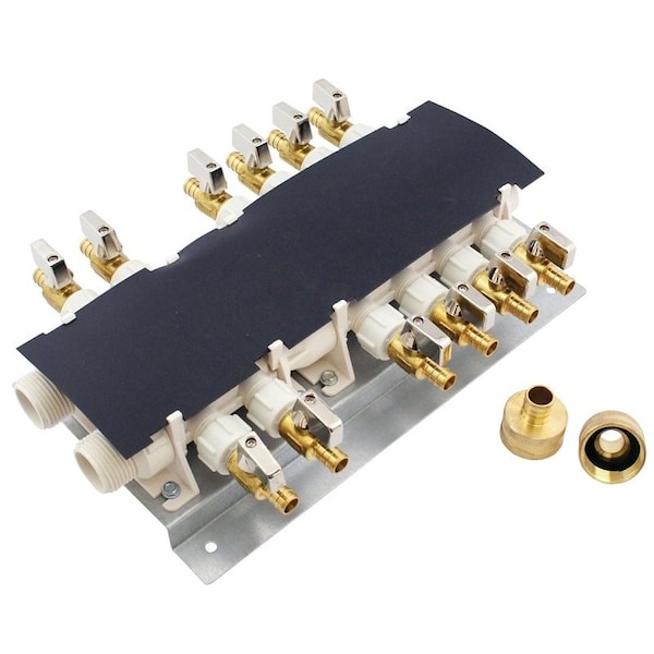 Apollo Valves Manifold Pex 12 Port 6907912CP - main