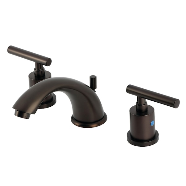 Kingston Brass Widespread Bathroom Faucet with Pop-Up Drain, Oil Rubbed Bronze KB8965CML - main
