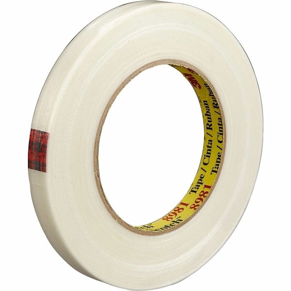 Scotch Filament Tape, 3" Core, 3/4"x60 Yards, Clear 898134 - main