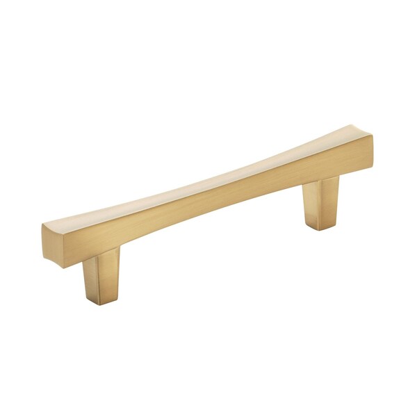 Amerock Pailou 3-3/4 inch (96mm) Center-to-Center Champagne Bronze Cabinet Pull, 25PK 25VMP37322CZ - main
