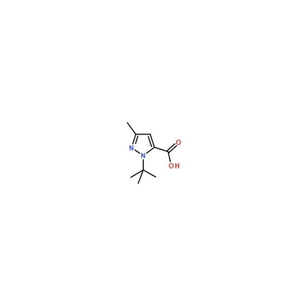Ak Scientific 1-(tert-Butyl)-3-methyl-1H-pyrazole-5-carboxylic acid (1g), CAS 175277-09-5 9150AA-1g - main
