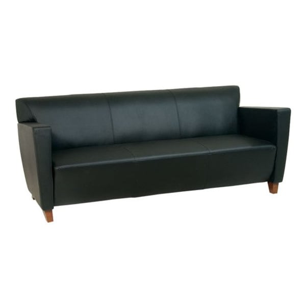 Office Star Sofa, 33-1/2" x 30-3/4", Upholstery Color: Black SL8473 - main