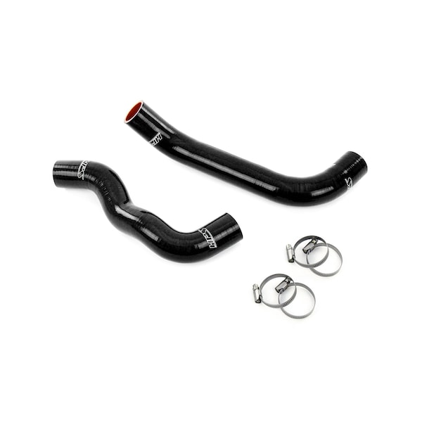 Hps Performance High Temp Reinforced Silicone Radiator Coolant Hose Kit, Black, 57-2127-BLK - main