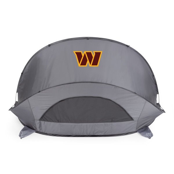 Picnic Time Family Of Brands Washington Commanders - Manta Portable Beach Tent, (Gray) 113-00-105-374-2 - main