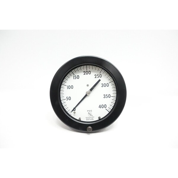 Ashcroft PRESSURE GAUGE 6IN 1/4IN NPT 0-400PSI 60-1017A-02B-400# - main