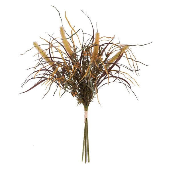 Dare2Decor 27 in. Yellow Euphorbia Onion Grass Bush DA3265159 - main