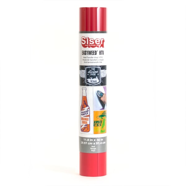 Siser Easyweed HTV Heat Transfer Vinyl, 36in., Red MIEW1183605 - main