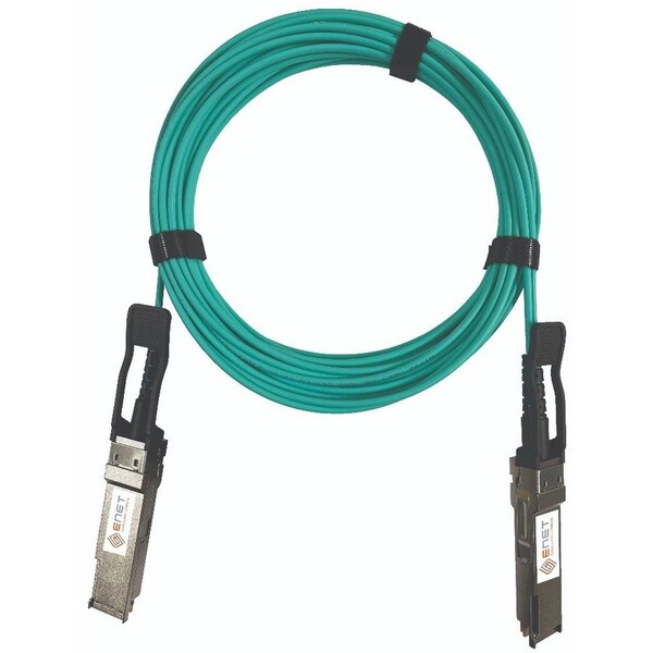Enet 200GBase-AOC QSFP56-IB to QSFP56-IB Active Optical Cable 10m LSZH OM3 Mellanox Compatible MFS1S00-H010E-ENC - main