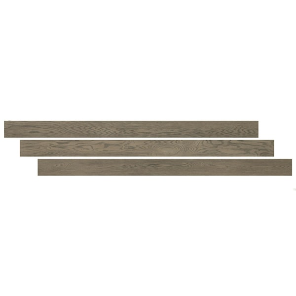 Msi LVT Trim, Wood, Gray-Dark, 48 in L, 0.63 in W, Low Gloss ZOR-LVT-TR-0597 - main