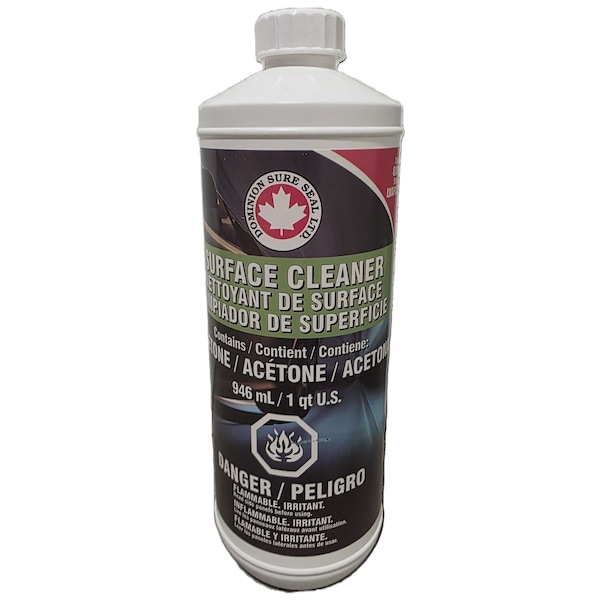 Dominion Sure Seal Low VOC Wax and Grease Remover, Quart 8009 - main