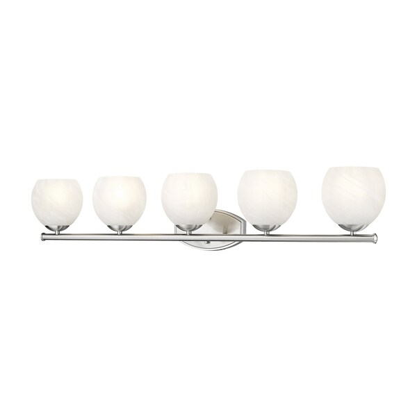 Z-Lite Colette Brushed Nickel 5 Light Vanity 1963-5V-BN - main