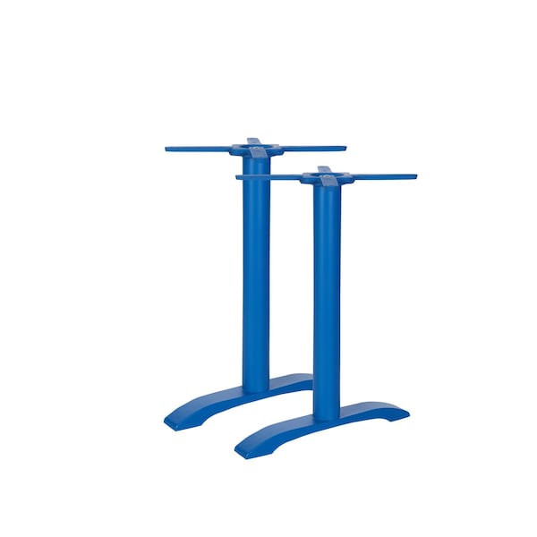 Bfm Seating Bali End Base - Set of 2 - Zinc Plated Cast Iron Bottoms, Stainless Steel Columns PHTB0022BY - main