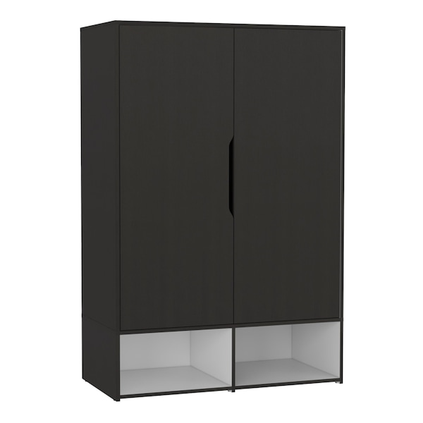 Homeroots 39" Black Laminate Accent Chest 477767 - main