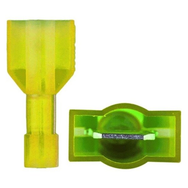 Install Bay Fully Insulated Male Quick Disconnect Cable 100 Pk 12 10 Gauge, 100PK YNMD250F - main
