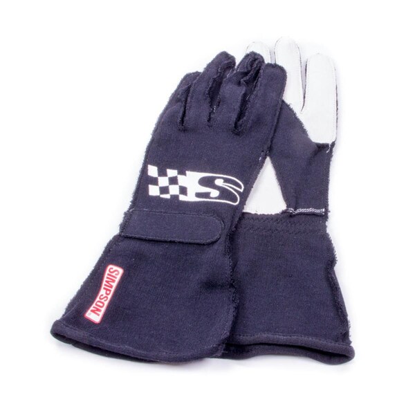 Simpson Safety SSMK Super Sport Glove - Black, Medium SIMSSMK - main