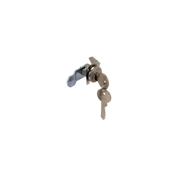 Prime-Line Mailbox Replacement Lock For American Device With 2 Keys, Nickel Finish S 4129C - main