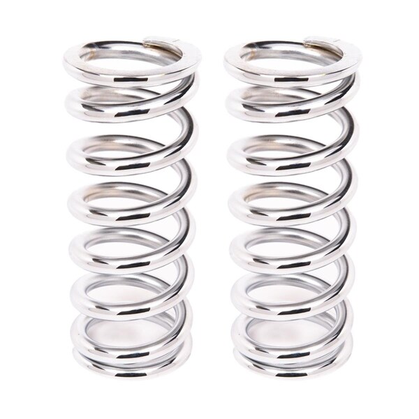 Hard Top Coil-Over-Spring, 180 lbs. per in. Rate, 9 in. Length - Chrome, Pair HA3581564 - main