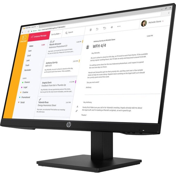 Hp SBUY P24h/G4/FHD Monitor 9UJ13A8#ABA - main