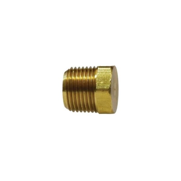 Midland Industries PLUG HEX CORED 1/4IN NPTF BRS 28202 - main
