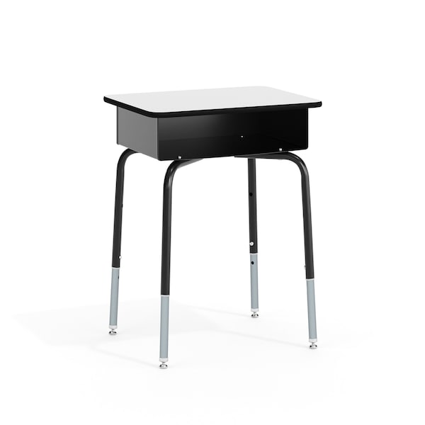 Flash Furniture 31.25 H, 24 W X Laminate, Steel, Gray 5-FD-DESK-GY-GG - main