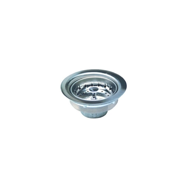 Master Plumber Basket Sink Strainer, Chrome Finish, Stainless Steel 622-704 - main