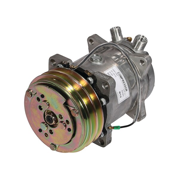A & I Products Compressor, New, Sanden Style w/ Clutch (9285) 7.4