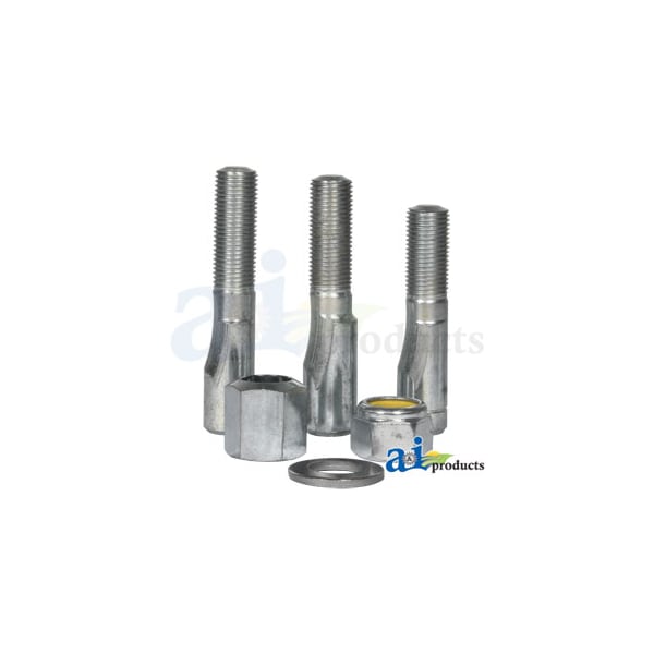 A & I Products Tapered Pin Kit (Incl. 3 pins & 2 nuts = washer) for 1. ...