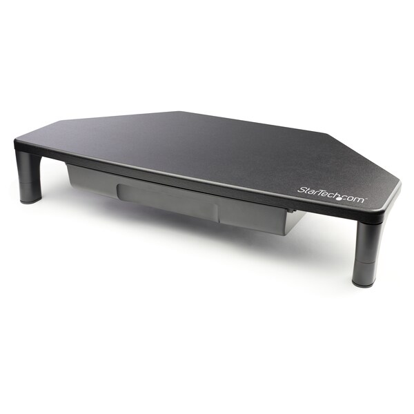 Startech.Com Monitor Riser Stand for Corner Workstation - Adjustable ...