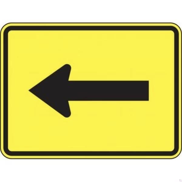 Accuform DIRECTION SIGN ARROW 18 X 24 FRW776RA FRW776RA | Zoro