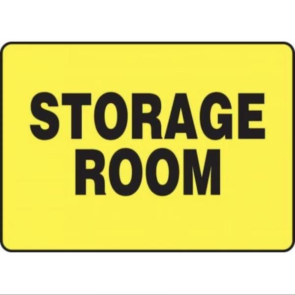 Accuform Storage Room, Accu-Shield, 10 in x 14 in, Mounting Holes ...