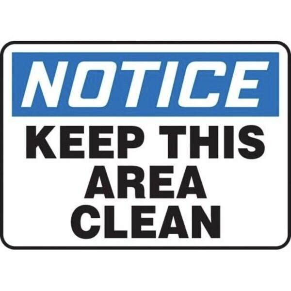 Accuform OSHA NOTICE SAFETY SIGN KEEP THIS MHSK846XL MHSK846XL | Zoro