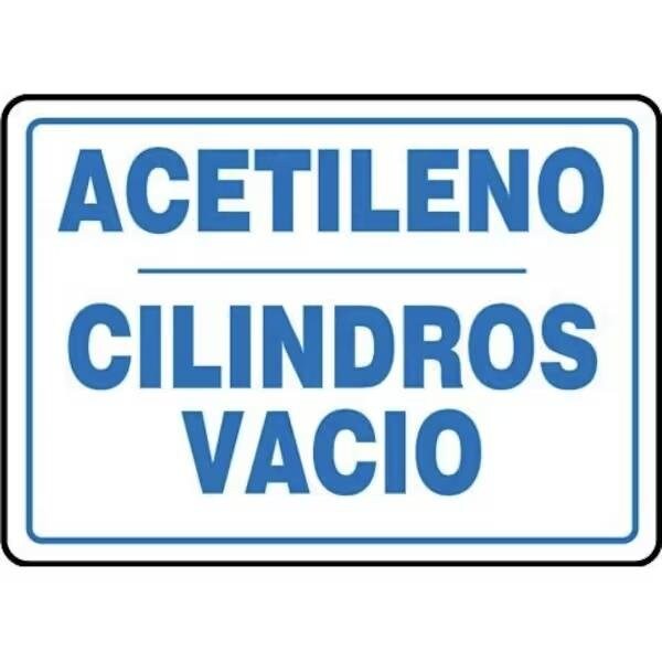 Accuform Safety Sign ACETYLENE EMPTY SHMCPG562XL SHMCPG562XL | Zoro