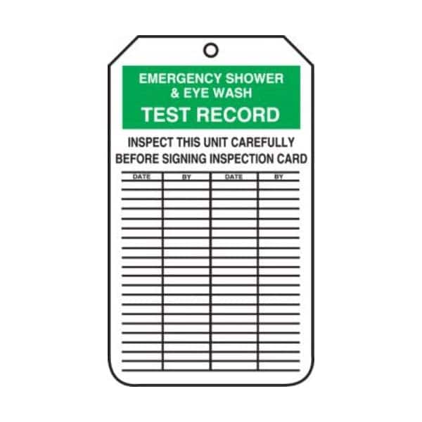 Accuform Caution, RP-Plastic, 3-1/4 in Width, 3/8 in Height, , 5 PK ...