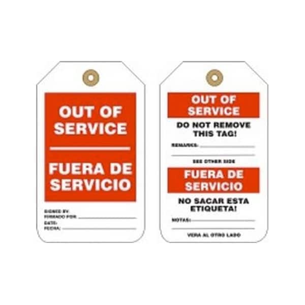 Accuform Caution, RP-Plastic, 3-1/4 in Width, 3/8 in Height, , 25 PK ...