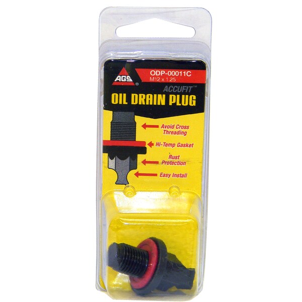 Ags Oil Drain Plug M22x1.50, 1 per Card ODP-00011C | Zoro