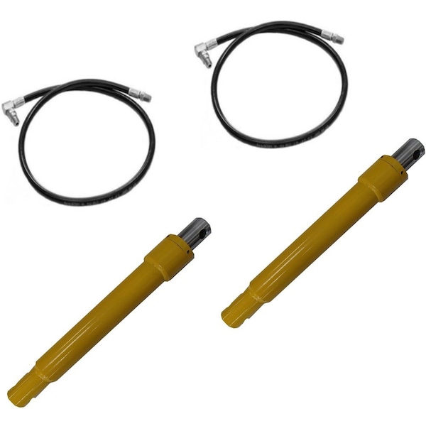 Aic Replacement Parts Two Snow Plow Angle Cylinder Rams & Hoses 1304005 ...