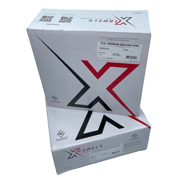 Xtrweld E80S-D2 .035 X 11 lb Display Pack. Spool, AWS A5.28 MIG GMAW ...