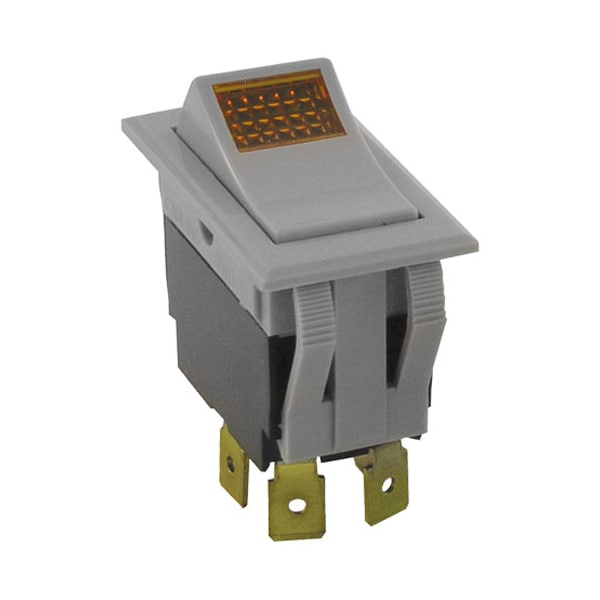 Star Manufacturing Lighted Rocker Switch 7/8 X 1-1/2 Dpst 2E-35127 | Zoro