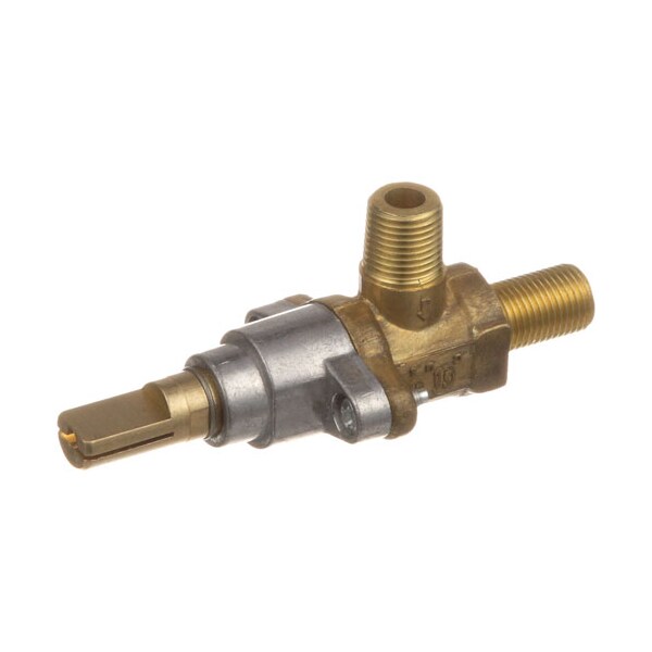 JADE RANGE Gas Valve 4410600100 - 3/8" MPT In/Out, 1/4" D-Stem On/Off