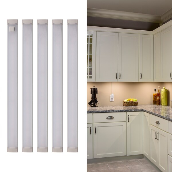 Black & Decker PureOptics™ 5-Bar Under Cabinet Lighting Kit, Warm, 9  LEDUC9-5WK