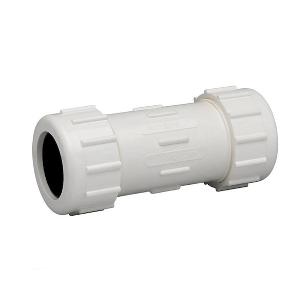 Thrifco Plumbing 2 Inch PVC Comp. Coupling 6622175 | Zoro