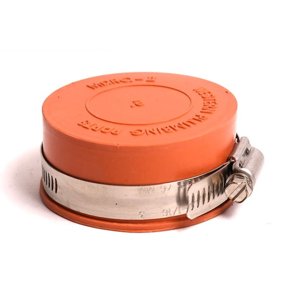 Thrifco Plumbing 2 Inch Rubber Test Cap 6722731 | Zoro