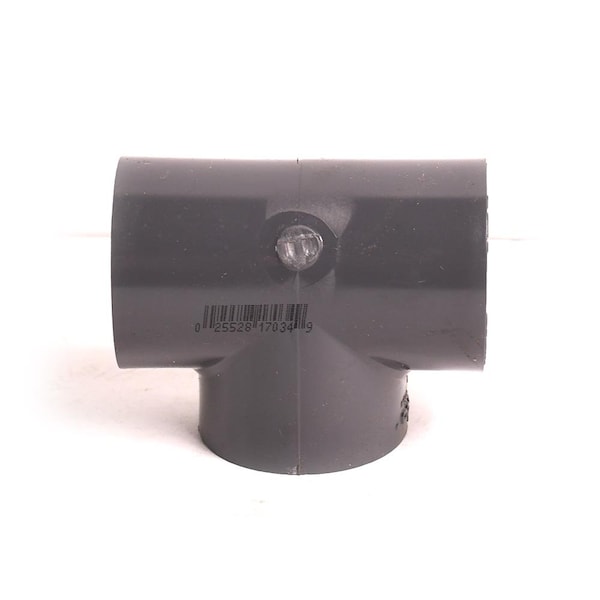 Thrifco Plumbing 1 Inch Threaded x Threaded x Threaded PVC Tee SCH 80 ...