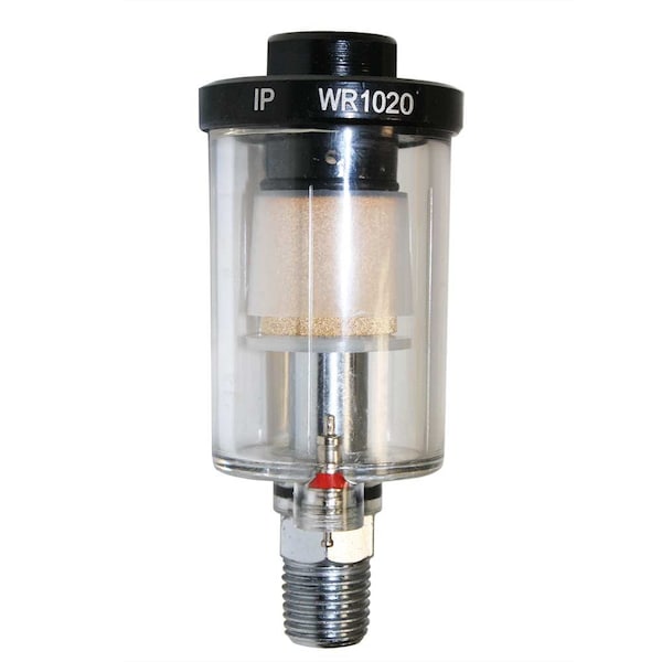 Interstate Pneumatics 1/4 Inch Poly Bowl In-Line Filter WR1020 | Zoro