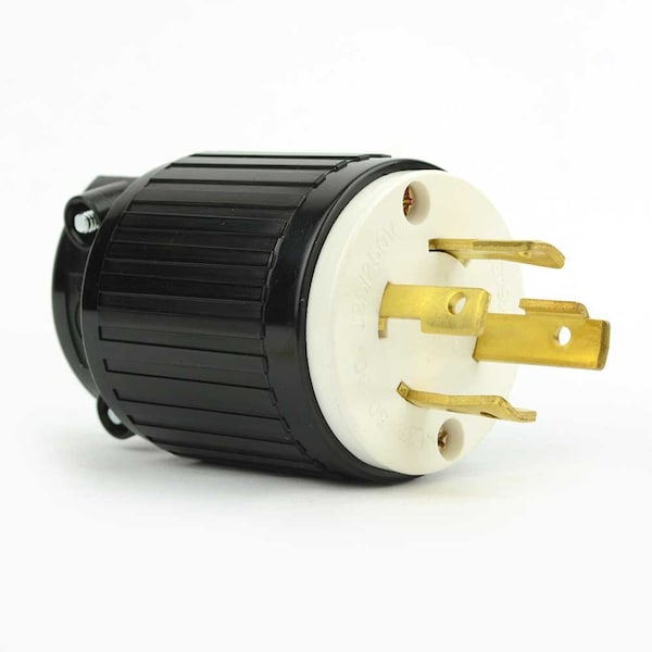Plug Spring Clamp Superior Electric Locking Plug, L14-30P, 30 A, 125/250V AC, Spring ...