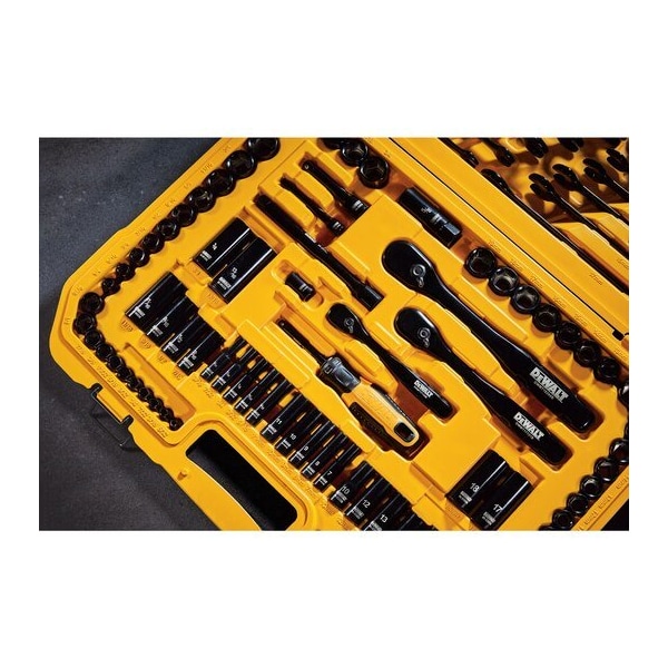 Dewalt Black Chrome 184-piece Mechanics Tool Set DWMT45184 | Zoro