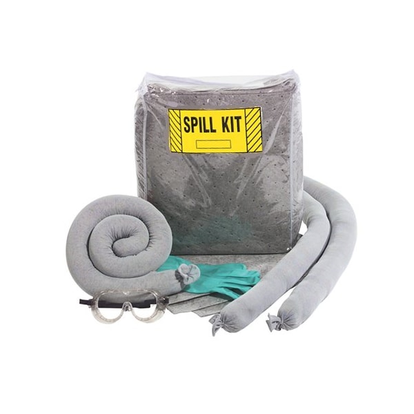 Absorbents Midwest Universal Absorbent Spill Kit, 5-Gallon Bag 16001-1 ...