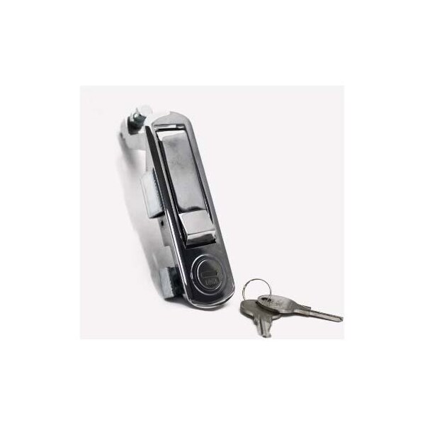 Southco Plastic Panel Latch - Non-Locking, Black Togo