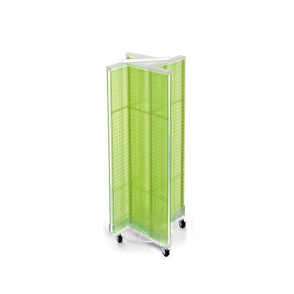 Pin Wheel Display Azar Displays Pinwheel Pegboard Floor Display on Wheeled Base 700443 ...