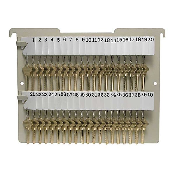 Key Net Rack Hpc Acquisitions Hanging File Key Rack 40ky HF-40 | Zoro